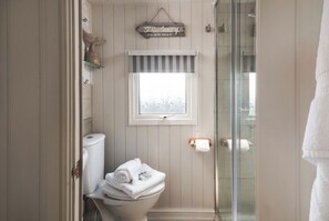 Bathroom - Cabin with Seaview in the beautiful Lyme Regis (Lyme Regis)