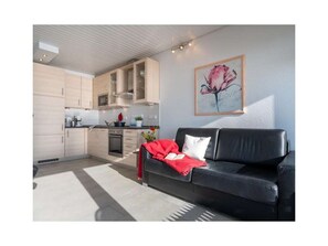 Living area - House Hamburg-berlin, Apartment "cabin 31" (Grossenbrode)