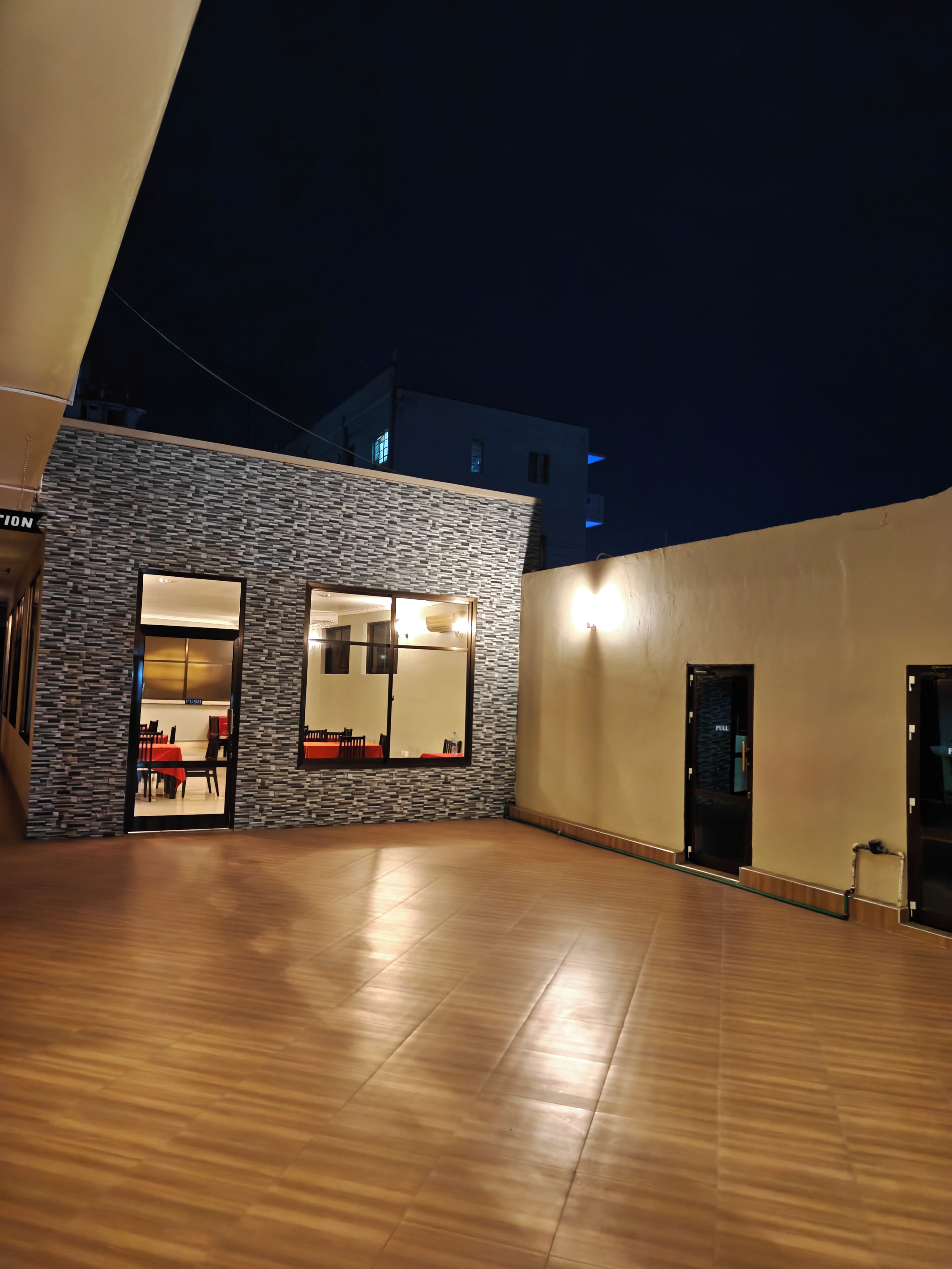 Restaurante al aire libre