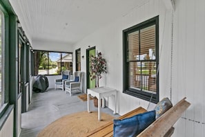Terrace/patio - St. Augustine Beach Getaway | Prime Location (St. Augustine)