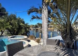 Pool - Waterfront Palm Harbor Home w Pool, Spa, Gulf access near Innisbrook Golf Resort (Palm Harbor)