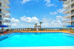 Beautiful resort style pools! - 🏖️ Windward 307 | Beach Front 🌴Private Balcony | Pools 🏊‍♀️ (Panama City Beach)