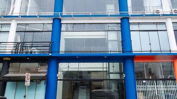 Façade de l’hébergement