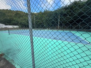 Sports court - BVI HEAVEN on beach. Full resort. Batchelor room with huge balcony ocean view (Parham Town)