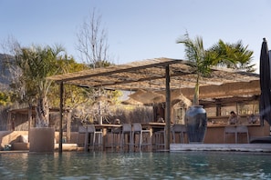 Outdoor dining - Casa Molle (Vicuña)