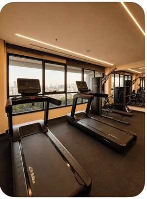 Fitness facility - Ibirapuera luxurious premium studio with gym and co-working space (São Paulo)
