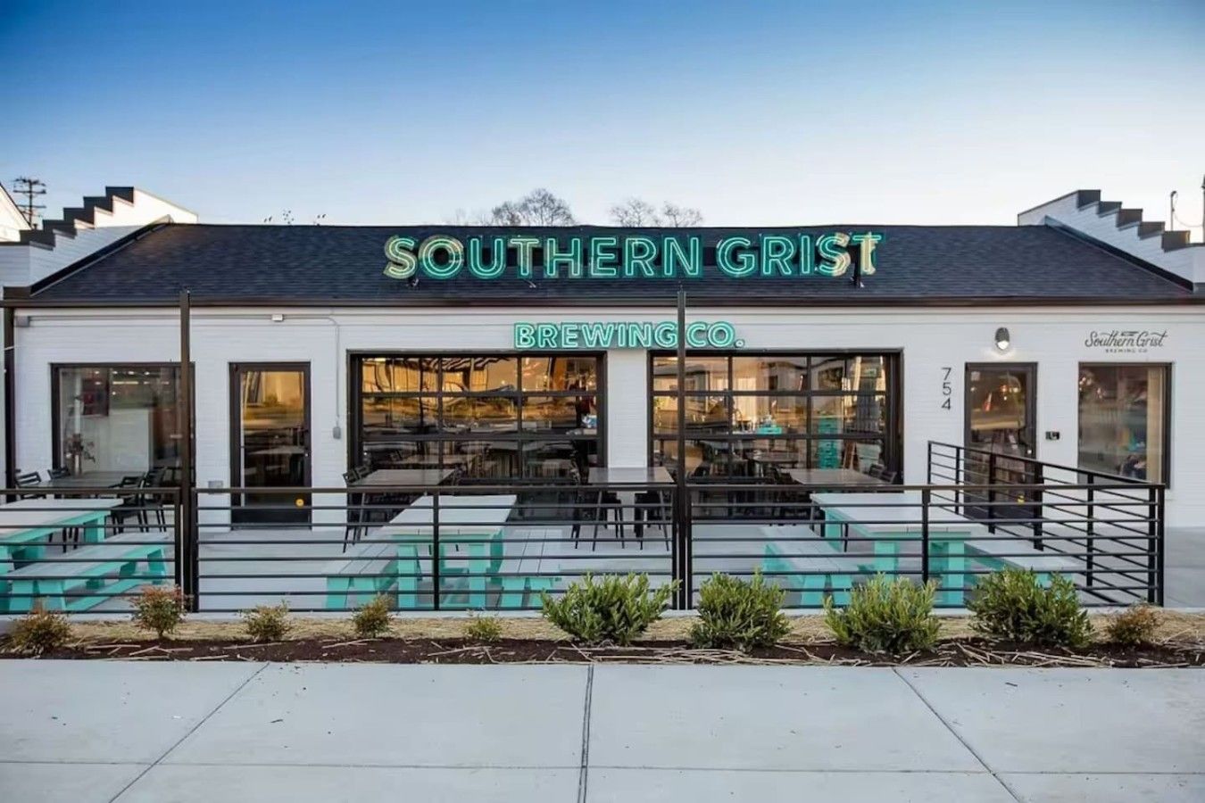 Close to Southern Grist Brewery. Their food is great too!
