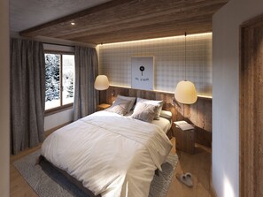 Room - Luxury apartment with parking - 6 guests (Val-d'Isère)