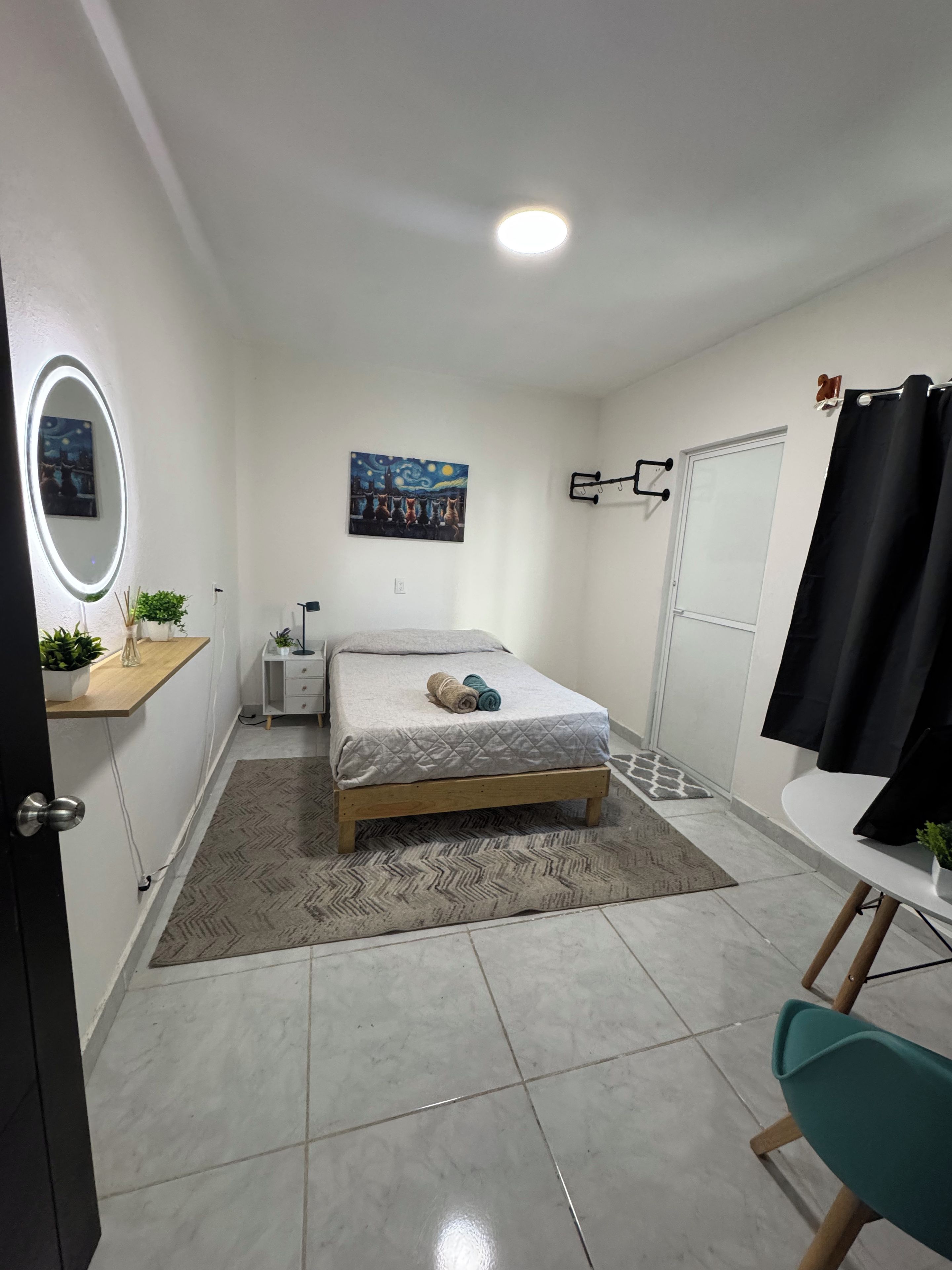 Spiseområde på rommet