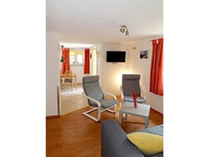 Living area - Holiday Apartment in Altendorf With Wi-fi (Sebnitz)