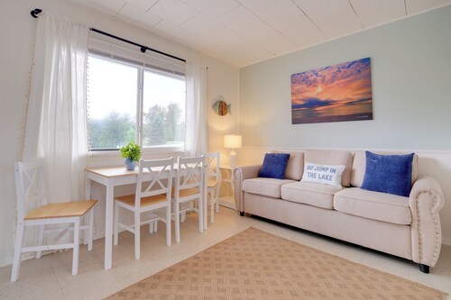 Walk to Beach! Cabin Suite on Lake Huron