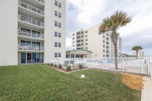 Oceanfront Patio  - 1010 East Winds South (Ponce Inlet)