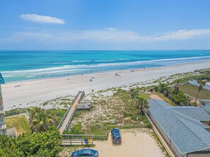 Aerial Views to Beach - 201 Tidewater in Ponce Inlet, FL (Ponce Inlet)