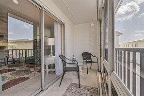 Balcony - #211 Curran Shores N.  Cozy 1/1 Condo Daytona Beach Shores (Daytona Beach Shores)