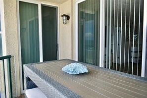 Balcony Table - 3602 Towers in Ponce Inlet, FL (Ponce Inlet)