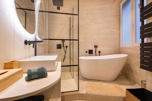 Bathroom - Luxueux Logement Grand Place et Opéra clim (Lille)