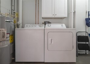 Laundry Room - #102 Blue Surf Luxury 2/2 Oceanfront Condo Traffic Free Beach (Daytona Beach Shores)
