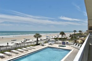 Balcony View South - Captiva 102 - 3 month minimum (Daytona Beach Shores)