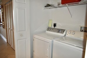 Laundry Room - #1607 Twin Towers 2/2 Oceanfront Condo (Daytona Beach Shores)