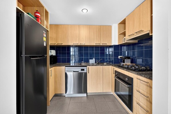 Kitchen - Coastal Views – Mosman Park – 2BR with Balcony & Pool (Mosman Park)