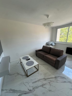 Living area - Vrbo Property (Lyon)