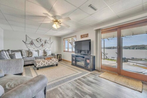 Waterfront Okoboji Escape | Private Dock + 4BR