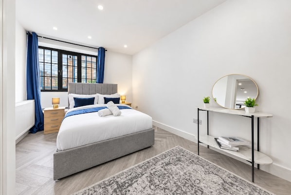 Room - Cosy Fulham Retreat, Modern 1 Bedroom Apartment with Extra Sofa Bed (London)