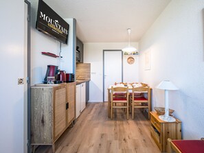 Dining - Pleasant apartment, near slopes - 4 guests (Les Menuires)