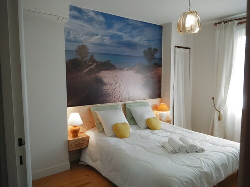 Bed and Breakfast 'Villa Do Sol - Les Arbousiers' with Shared Garden, Wi-Fi and Air Conditioning
