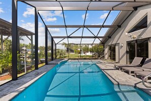 Pool - Canal Paradise Retreat (Fort Myers Beach)