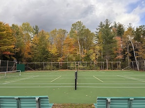 Sport court - LOG CABIN • 2-bedroom + loft. Access to private association waterfall + courts (Thornton)