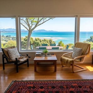 Interior - Moana View - Elevated Beachside Home with Panoramic Ocean Views (Nelson)