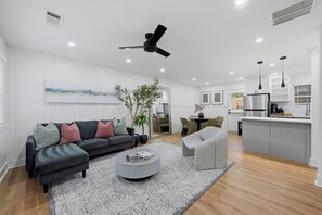 Living area - 3-bedroom house in awesome Atlanta comfort retreat. (Atlanta)