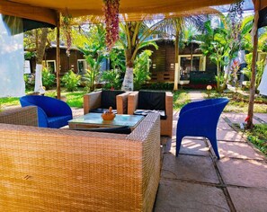 Terrace/patio - Wood Nest Resort (Arambol)