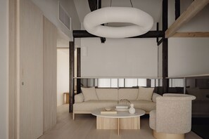 Living area - Toune Machiya House (Shimogyo-ku)