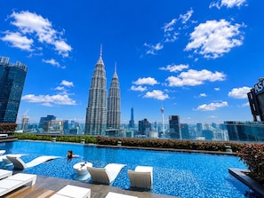 Rooftop pool