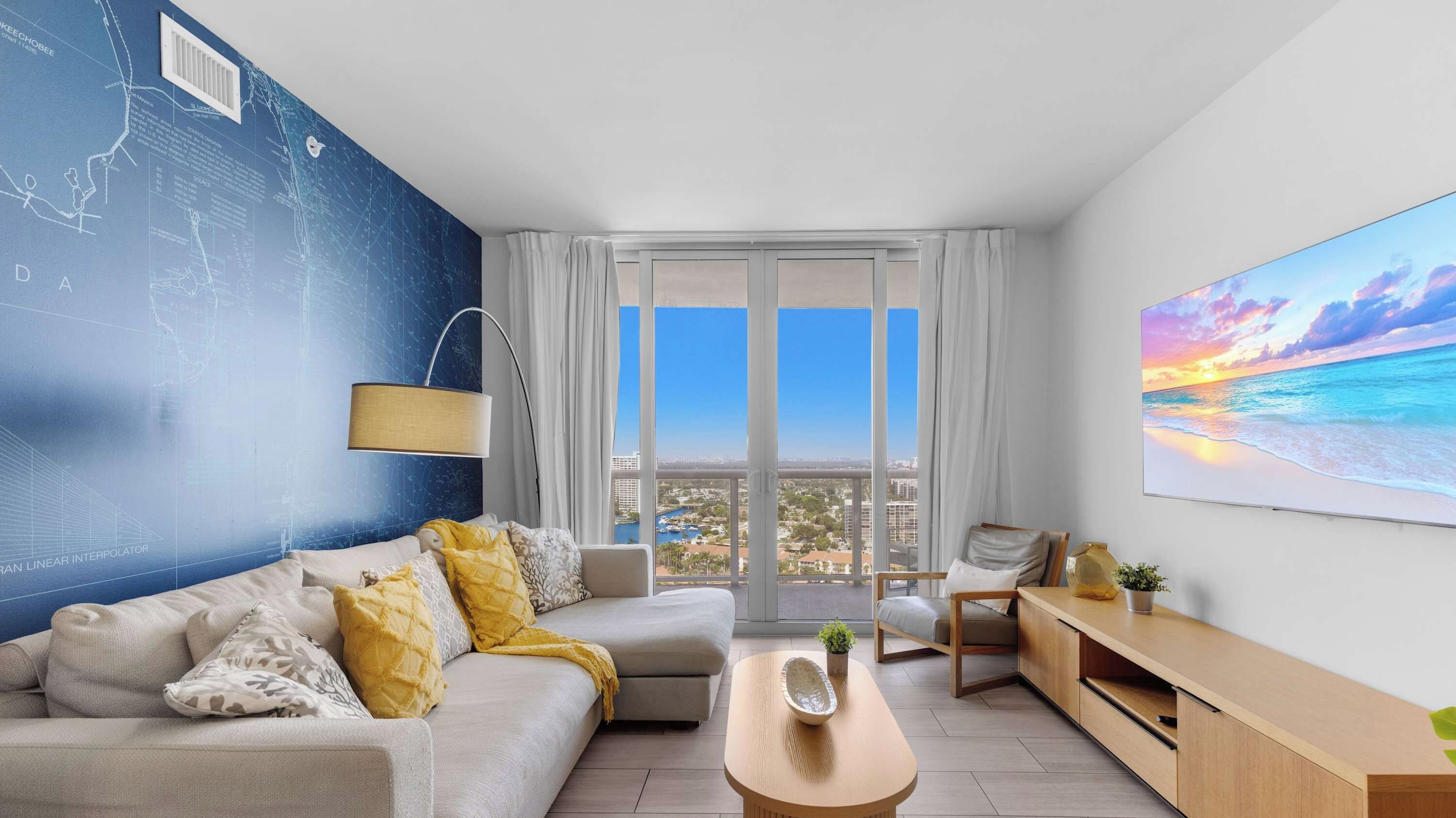 Living room-open-layout