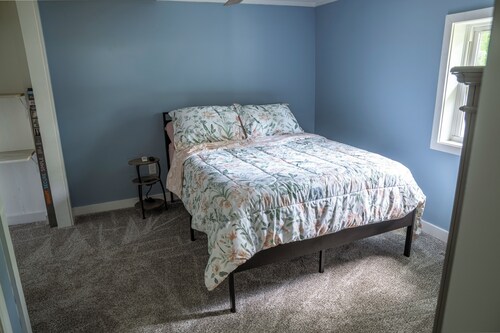 A Newly remodeled 2-bedroom country home offering modern, peaceful environment.