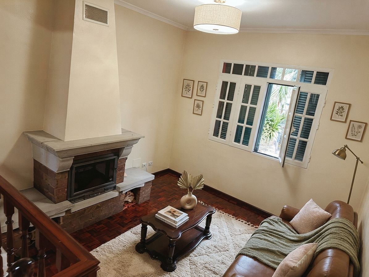 Área de sala de estar