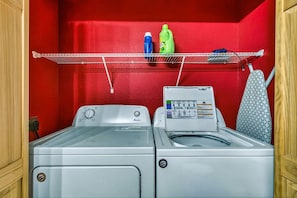 Washer and dryer (new to be delivered on 10/16/2026). - Fox Den on Valley View - Hot tub & Fire pit (Pigeon Forge)