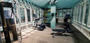 Fitness facility - 2-bedroom Condo - Ocean View with Beach Access (Hilton Head Island)