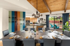 Dining - Sedona Stay & Play • Heated Pool • Spa • Sauna • Bowling • Games • Home Theater (Sedona)