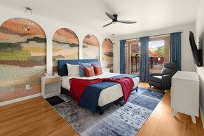 Room - Sedona Stay & Play • Heated Pool • Spa • Sauna • Bowling • Games • Home Theater (Sedona)