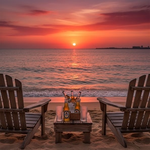 Beach - Apartment at Hotel Sonesta - Morros with sea view and direct beach access | Pool (Cartagena de Indias)
