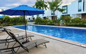 Pool - Luxurious, fully furnished house (near the airport) in a central location with a pool and security features (Las Juntas)
