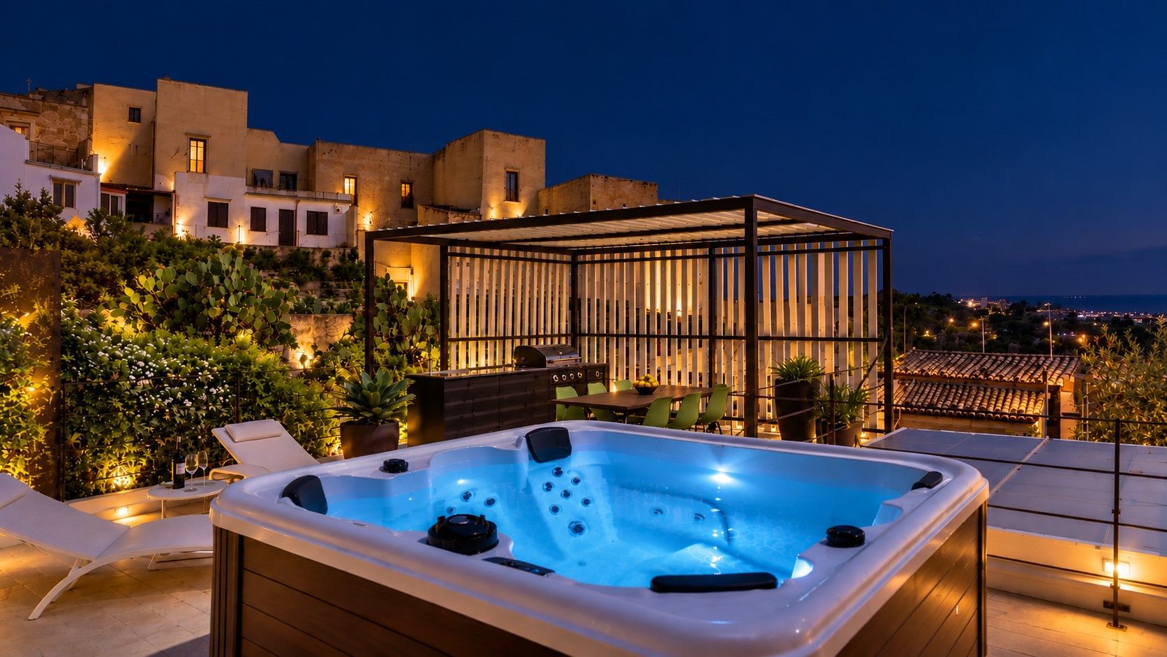 Bồn tắm spa riêng