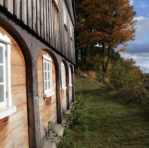 Exterior detail - Apartment 'Berndt-Mühle' with Mountain View, Shared Terrace and Wi-Fi (Oderwitz)