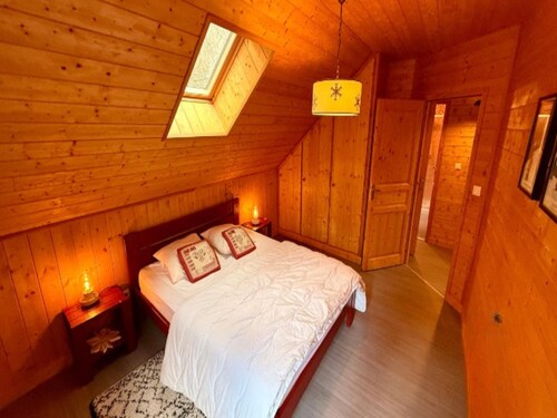 Family Chalet With Fireplace, Mont-dore