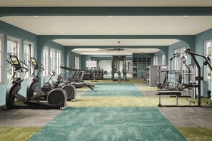 Fitness facility - Landing | Spectacular 1BD in Heath Brook (Ocala)