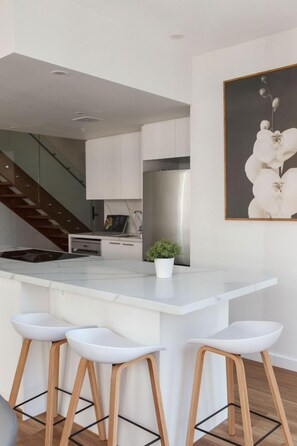 Private kitchen - City 4 Bedroom Penthouse (Melbourne)